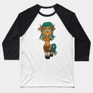 Warrior Centaur Girl CHIBI MONSTER GIRLS Series I Baseball T-Shirt